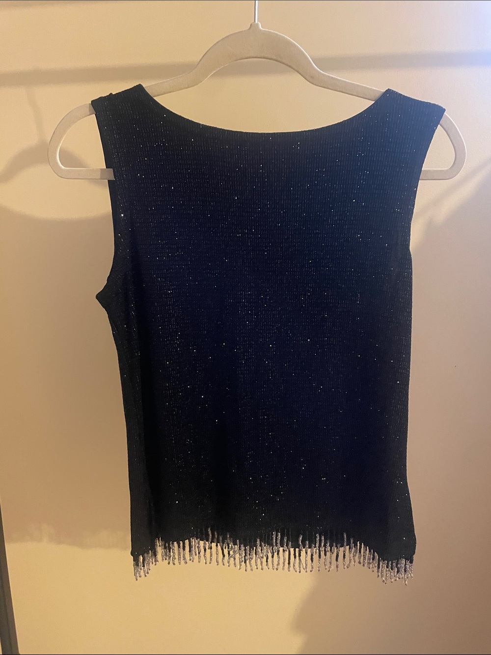 Vintage Beaded Sparkle Top